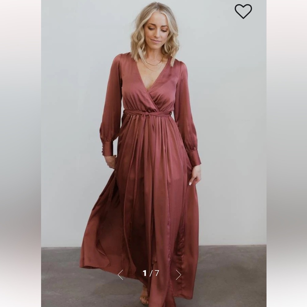NWT- Baltic Born - Dark Mauve - Jenna Maxi Dress